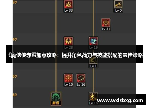 《魔侠传赤霄加点攻略：提升角色战力与技能搭配的最佳策略》